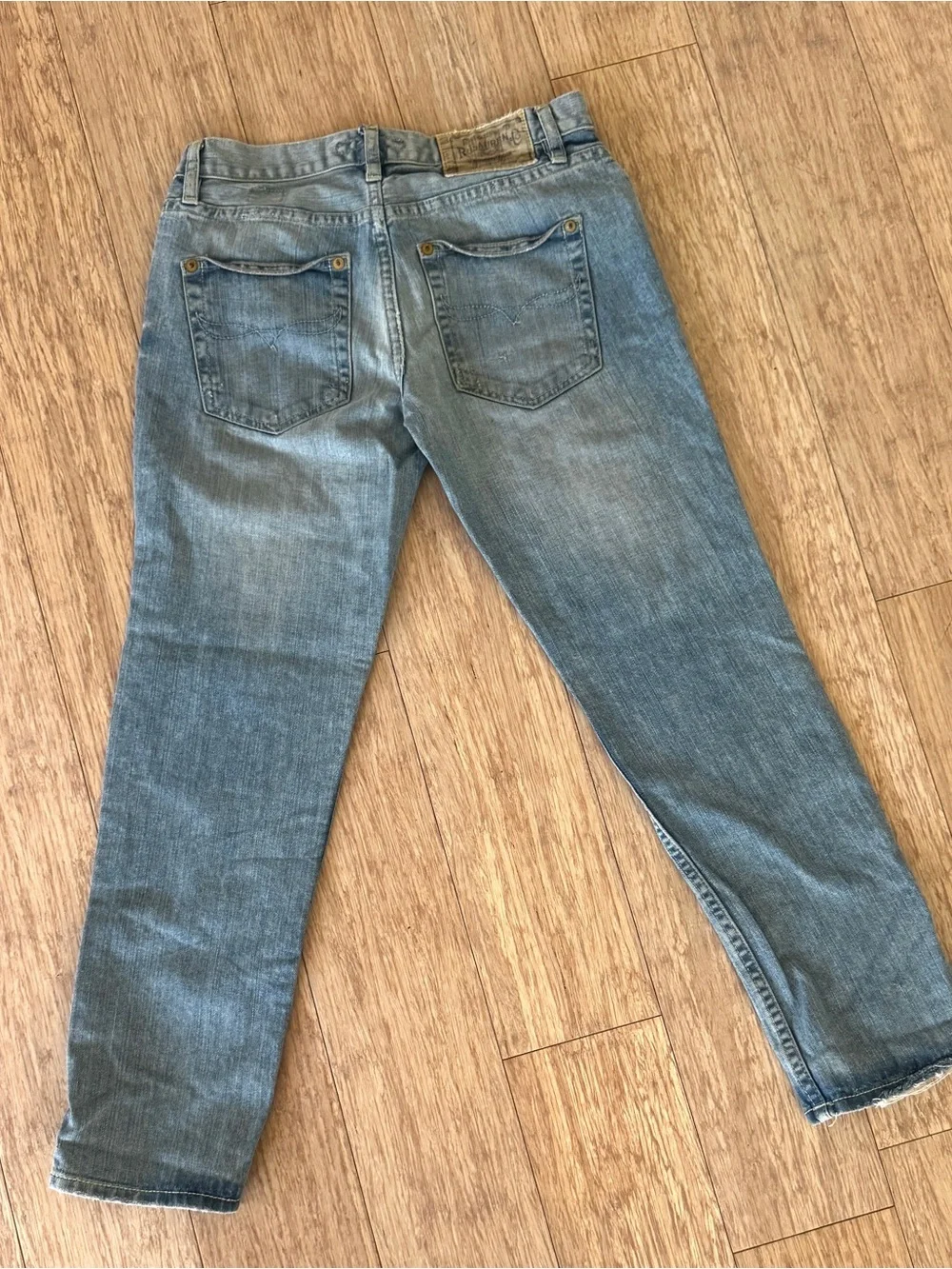 Ralph Lauren Thompson 650 Distressed Denim Jeans
